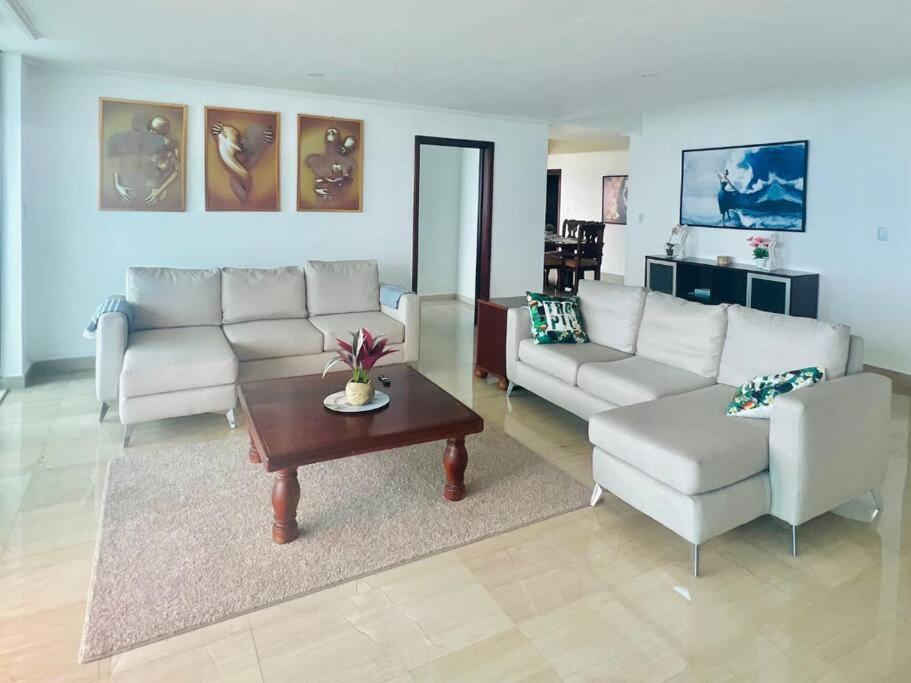 Beach Front Penthouse In Exclusive Tower Санто-Доминго Экстерьер фото
